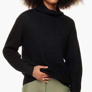 Aritzia Wilfred Montpellier Sweater in Black